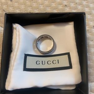 Mens Gucci Pinky Ring Size 9